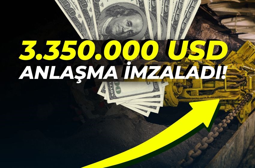3.350.000 USD ANLAŞMA İMZALADI!