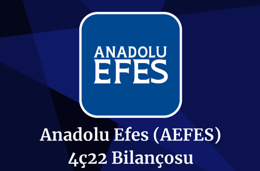 AEFES Son Çeyrek Bilançosu! (4Ç22)