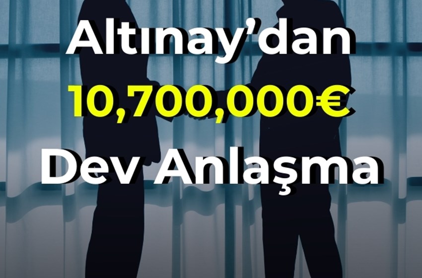 Altınay Savunma’dan Donanmayla 10,7 Milyon Euro’luk Dev Anlaşma