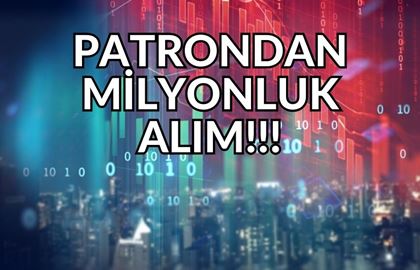 Halka Arz Hissesinde Şok Gelişme: Patron Milyonluk Alım Yaptı!